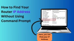 Read more about the article How to Find Your Router IP Address Without Using Command Prompt: A Guide for Netgear Routers